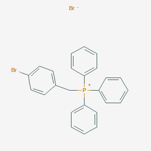 molecular formula C25H21Br2P B052951 (4-Bromobenzyl)Triphenylphosphonium Bromide CAS No. 51044-13-4