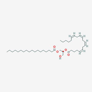 molecular formula C41H72O5 B052953 1-Stearoyl-2-arachidonoyl-SN-glycerol CAS No. 65914-84-3