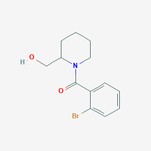 [1-(2-bromobenzoyl)-2-piperidinyl]methanol