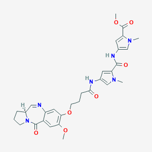 molecular formula C30H34N6O7 B529666 Ahj9FJ6lhp 