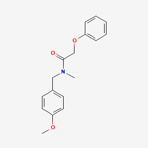 N-(4-methoxybenzyl)-N-methyl-2-phenoxyacetamide