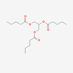 molecular formula C18H32O6 B052971 Tripentanoin CAS No. 620-68-8
