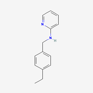 molecular formula C14H16N2 B5297638 N-(4-ethylbenzyl)-2-pyridinamine 