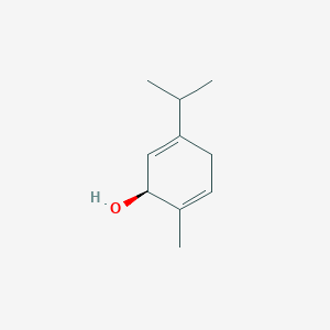 molecular formula C10H16O B052987 (1S)-2-Methyl-5-propan-2-ylcyclohexa-2,5-dien-1-ol CAS No. 119439-20-2