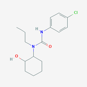 molecular formula C16H23ClN2O2 B5298804 N'-(4-chlorophenyl)-N-(2-hydroxycyclohexyl)-N-propylurea 