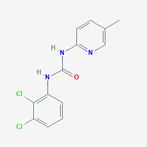 molecular formula C13H11Cl2N3O B5300094 N-(2,3-dichlorophenyl)-N'-(5-methyl-2-pyridinyl)urea 