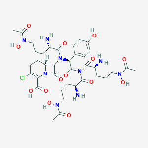 molecular formula C37H52ClN9O14 B053010 Aoaohc CAS No. 124620-50-4