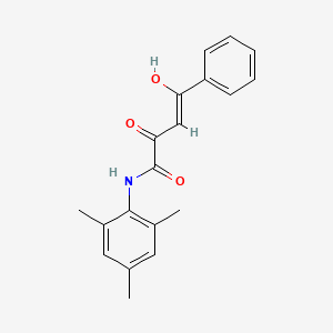 molecular formula C19H19NO3 B5301842 2-hydroxy-N-mesityl-4-oxo-4-phenyl-2-butenamide 