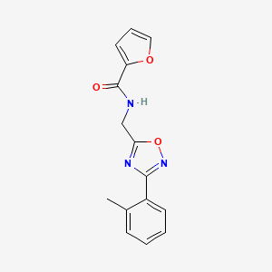 N-{[3-(2-methylphenyl)-1,2,4-oxadiazol-5-yl]methyl}-2-furamide