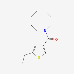 1-[(5-ethyl-3-thienyl)carbonyl]azocane