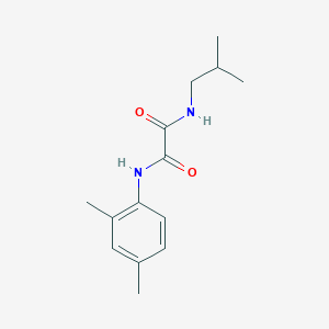 molecular formula C14H20N2O2 B5302877 N-(2,4-dimethylphenyl)-N'-isobutylethanediamide 