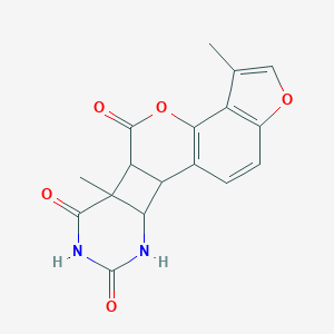 molecular formula C17H14N2O5 B053043 4'-Mat-3,4-adduct CAS No. 118122-53-5