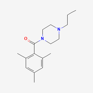 1-(mesitylcarbonyl)-4-propylpiperazine