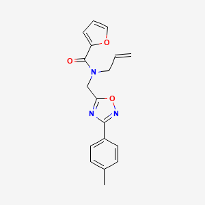 N-allyl-N-{[3-(4-methylphenyl)-1,2,4-oxadiazol-5-yl]methyl}-2-furamide