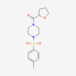 1-[(4-methylphenyl)sulfonyl]-4-(tetrahydro-2-furanylcarbonyl)piperazine