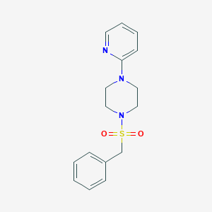 1-(benzylsulfonyl)-4-(2-pyridinyl)piperazine