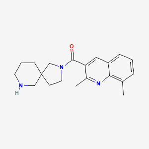 3-(2,7-diazaspiro[4.5]dec-2-ylcarbonyl)-2,8-dimethylquinoline dihydrochloride