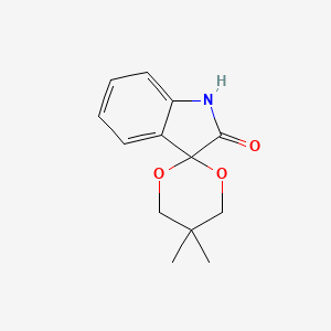 5,5-dimethylspiro[1,3-dioxane-2,3'-indol]-2'(1'H)-one