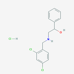 2-[(2,4-dichlorobenzyl)amino]-1-phenylethanol hydrochloride