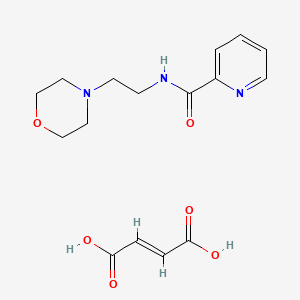 N-[2-(4-morpholinyl)ethyl]-2-pyridinecarboxamide 2-butenedioate