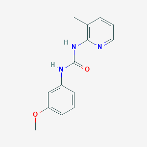 molecular formula C14H15N3O2 B5306720 N-(3-methoxyphenyl)-N'-(3-methyl-2-pyridinyl)urea 