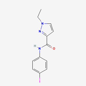 1-ethyl-N-(4-iodophenyl)-1H-pyrazole-3-carboxamide