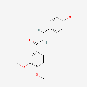 1-(3,4-dimethoxyphenyl)-3-(4-methoxyphenyl)-2-propen-1-one