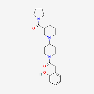 2-{2-oxo-2-[3-(pyrrolidin-1-ylcarbonyl)-1,4'-bipiperidin-1'-yl]ethyl}phenol