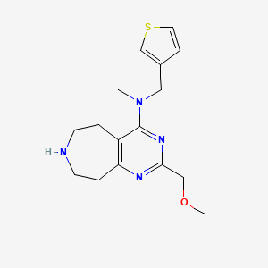 2-(ethoxymethyl)-N-methyl-N-(3-thienylmethyl)-6,7,8,9-tetrahydro-5H-pyrimido[4,5-d]azepin-4-amine dihydrochloride