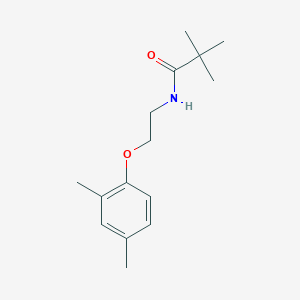 N-[2-(2,4-dimethylphenoxy)ethyl]-2,2-dimethylpropanamide