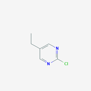 molecular formula C6H7ClN2 B053079 2-氯-5-乙基嘧啶 CAS No. 111196-81-7