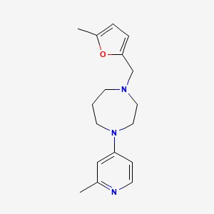 1-[(5-methyl-2-furyl)methyl]-4-(2-methyl-4-pyridinyl)-1,4-diazepane