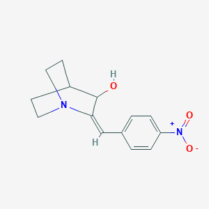 2-(4-nitrobenzylidene)quinuclidin-3-ol