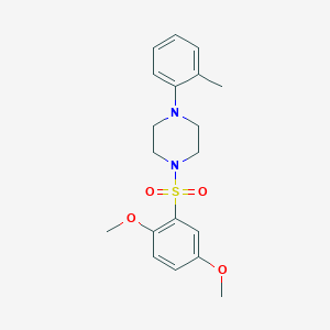 1-[(2,5-dimethoxyphenyl)sulfonyl]-4-(2-methylphenyl)piperazine