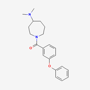 N,N-dimethyl-1-(3-phenoxybenzoyl)-4-azepanamine