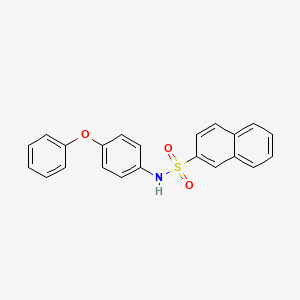 N-(4-phenoxyphenyl)-2-naphthalenesulfonamide