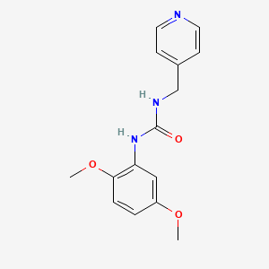 N-(2,5-dimethoxyphenyl)-N'-(4-pyridinylmethyl)urea