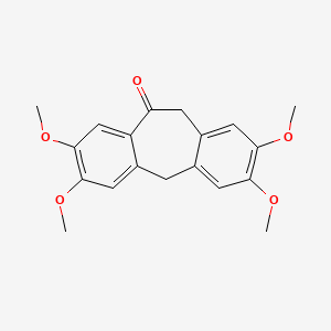 2,3,7,8-tetramethoxy-5,11-dihydro-10H-dibenzo[a,d][7]annulen-10-one