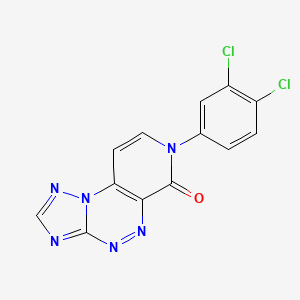 7-(3,4-dichlorophenyl)pyrido[4,3-e][1,2,4]triazolo[5,1-c][1,2,4]triazin-6(7H)-one