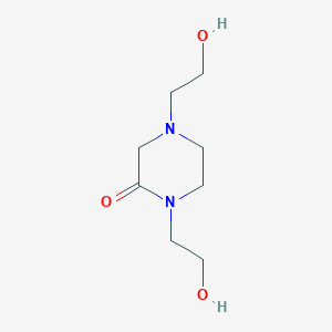 B053104 1,4-Bis(2-hydroxyethyl)piperazin-2-one CAS No. 122734-17-2