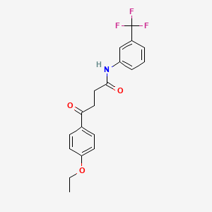 4-(4-ethoxyphenyl)-4-oxo-N-[3-(trifluoromethyl)phenyl]butanamide