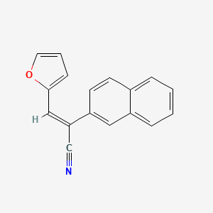 3-(2-furyl)-2-(2-naphthyl)acrylonitrile