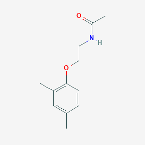 molecular formula C12H17NO2 B5312525 N-[2-(2,4-dimethylphenoxy)ethyl]acetamide CAS No. 176162-01-9
