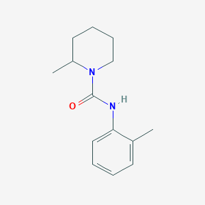 2-methyl-N-(2-methylphenyl)-1-piperidinecarboxamide