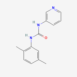 N-(2,5-dimethylphenyl)-N'-3-pyridinylurea