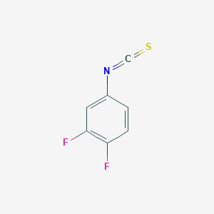 molecular formula C7H3F2NS B053130 3,4-二氟苯异硫氰酸酯 CAS No. 113028-75-4