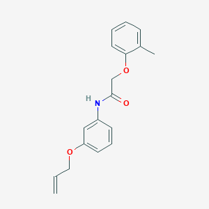 N-[3-(allyloxy)phenyl]-2-(2-methylphenoxy)acetamide