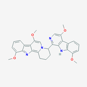 molecular formula C30H28N4O4 B053157 Kumujantine CAS No. 116064-73-4