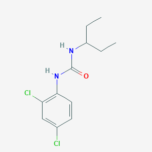molecular formula C12H16Cl2N2O B5316141 N-(2,4-dichlorophenyl)-N'-(1-ethylpropyl)urea 