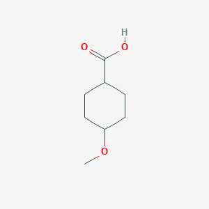 molecular formula C8H14O3 B053170 4-Methoxycyclohexanecarboxylic acid CAS No. 95233-12-8